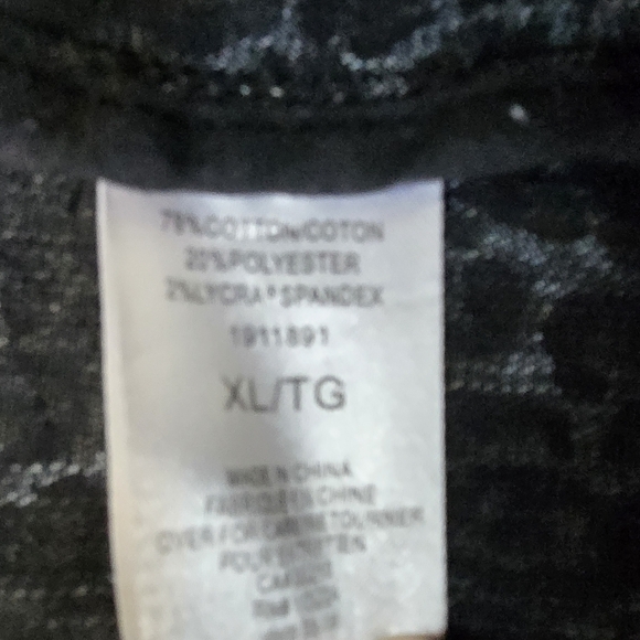 FDJ Denim Faux Fur Collar Streetwear Flip Cuff Western Cowgirl Size XL - Picture 9 of 10